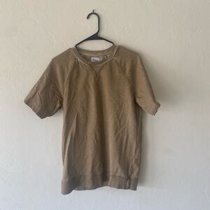 Only & Sons tan beige raglan shirt sleeve sweatshirt